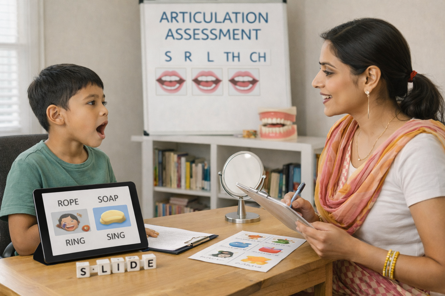 articulation assessment therapy